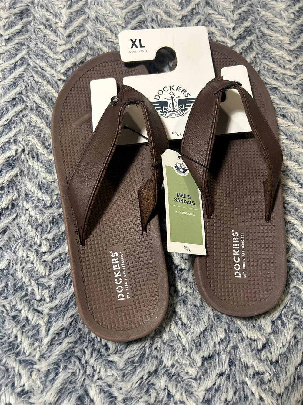 Dockers Brown Men’s Flip Flop Sandals